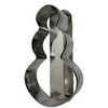 Snowman Donut Cutter, Heavy Duty 304 Stainless Steel, 5 Inches