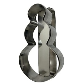 Snowman Donut Cutter, Heavy Duty 304 Stainless Steel, 5 Inches Tall