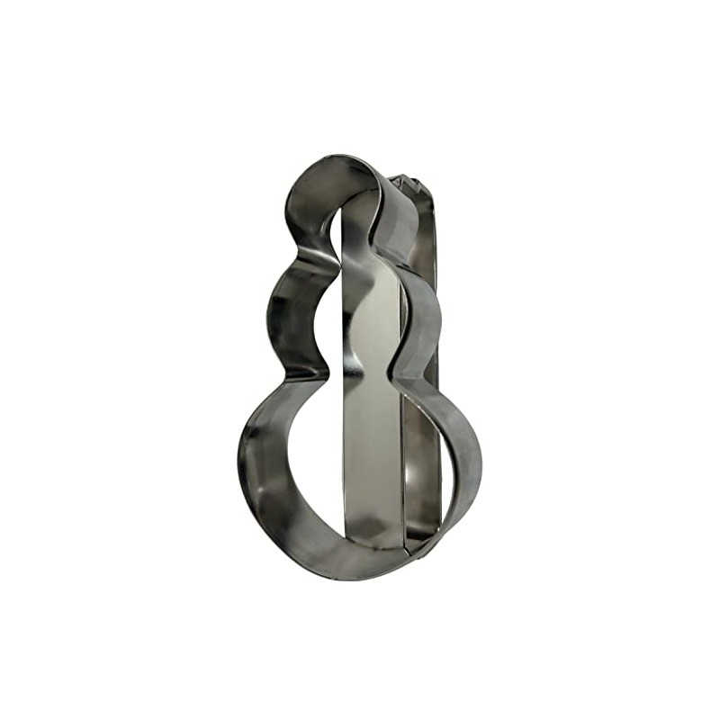 Snowman Donut Cutter, Heavy Duty 304 Stainless Steel, 5 Inches