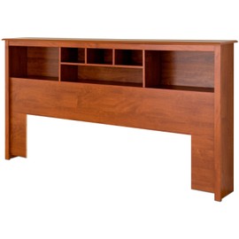 Prepac King Bookcase Headboard, Cherry