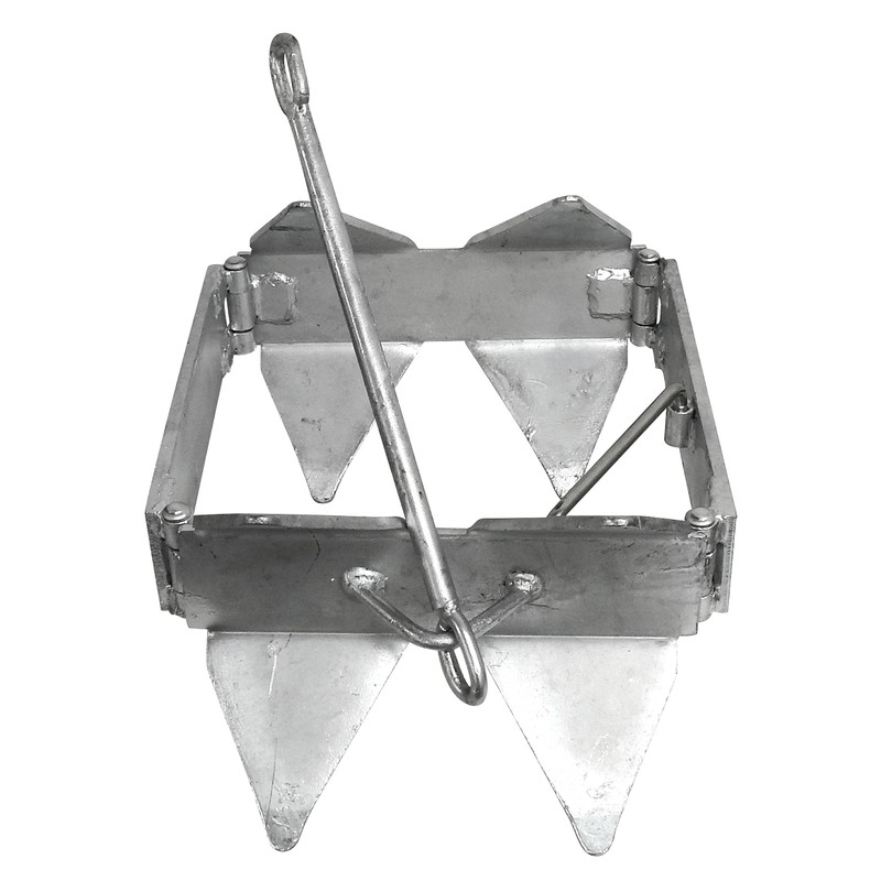 Extreme Max 3006.6821.1 BoatTector Galvanized Cube Anchor (Box-Style) - 13