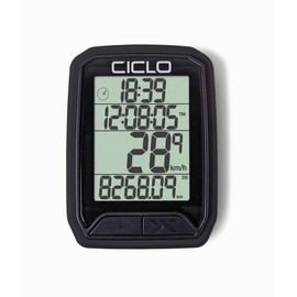 CICLO PROTOS 213 Wireless Bicycle Computer in Black with 13 Functions
