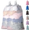 Large Mesh Laundry Bags - 2-Pack Heavy Duty with Handles
