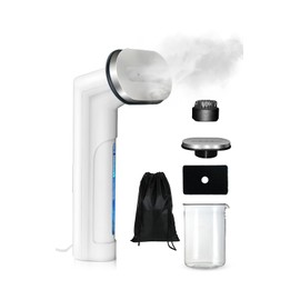 Steamer for Clothes,Handheld Clothes Steamer 2-in-1 Detachable Iron Head and Sanitizing Cleaning Dual-Function with Auto Safety Shut-Off | Wrinkle Remover for Home,Office & Travel