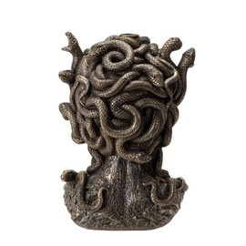 Pacific Giftware Medusa Backflow Burner, Greek Mythology Famous Monster Medusa, Waterfall Incense Burner