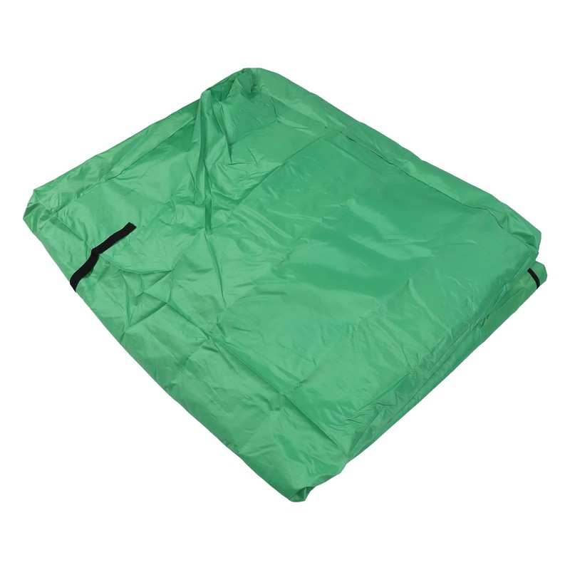 Green Large Removable Mattress Storage Bag 210D Silver Coated Waterproof
