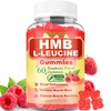 HMB and L-Leucine Gummies, 3500mg HMB and Leucine for Muscle