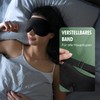 TravelHawk Sleeping Mask Black - Set of 2 - Luxury