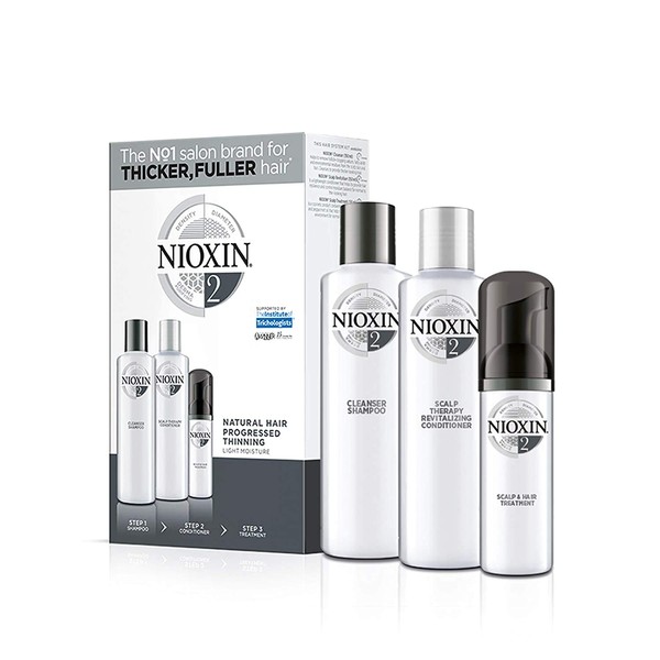Nioxin Kit #2 de Crecimiento de Cabello, para Natural y