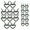 AB Tools Plant/Flower Plastic Sprung Clip/Ties Holder 30mm & 45mm