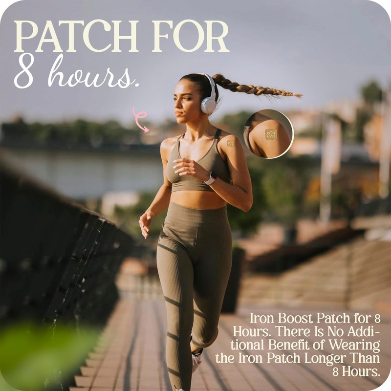 Himalaya Naturals Fe Iron Strength Topical Patch - Transdermal Iron