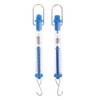 Sarini Newton Force Meter Spring Scale Transparent Spring Balance with
