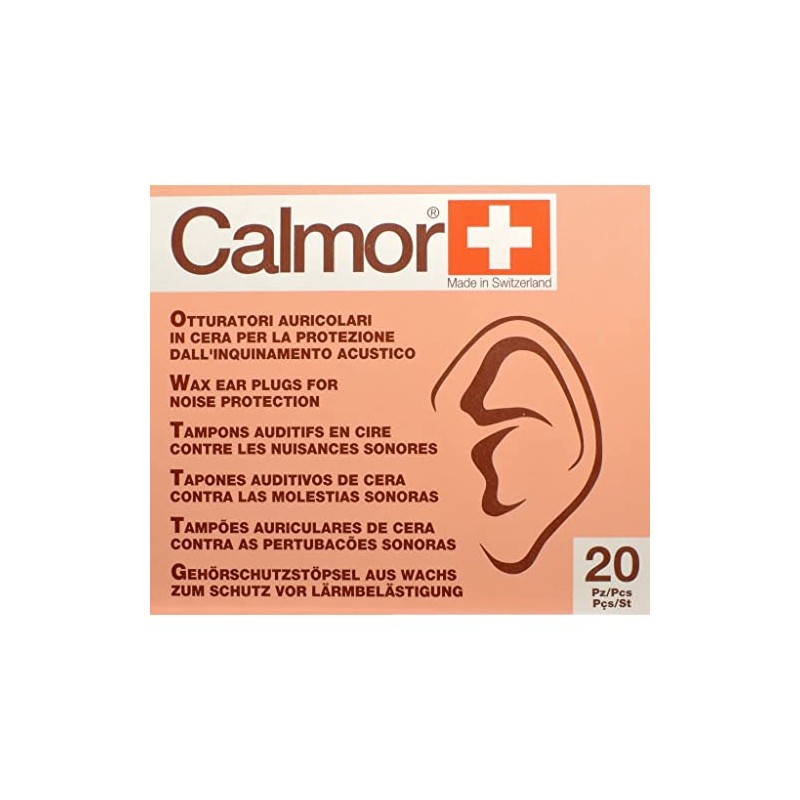 Pikdare Tappo Auricolare Antisuono Calmor - 20 Pezzi