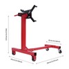 CUBELLIN Folding Engine Stand 1250lbs Capacity Steel Rotating Engine Stand