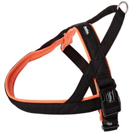 Nobby Preno Mesh Norwegian Harness, 50 - 64 cm+42 cm/25 - 35 mm, Neon Orange