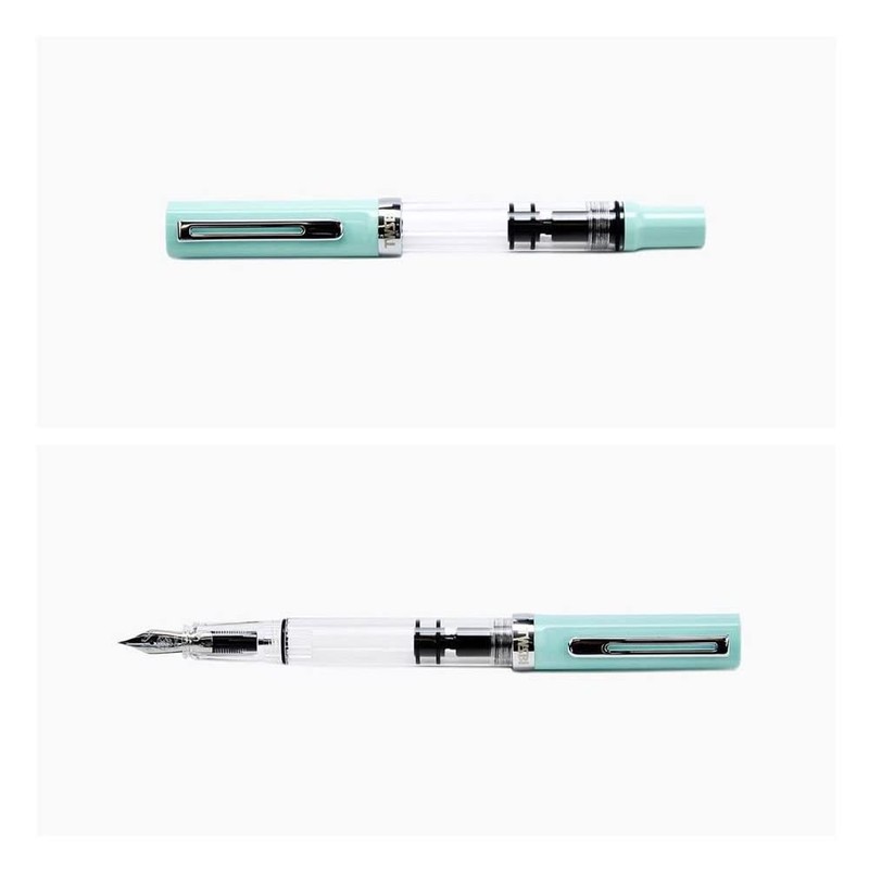 Twisbee Fountain Pen, Eco T, Mint Blue, Extra Fine Point,