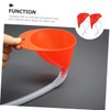 Kichvoe 2 Sets Durable Long Oil Funnels for Fuel Transfer