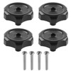 CZMZHFC 4 Pack RV Window and Vent Knob,Plastic Replacement Knob