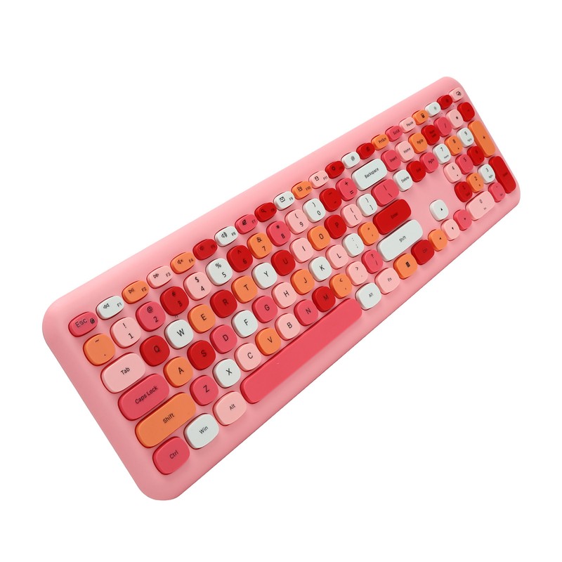 Wireless Keyboard Mouse Set 2.4G Wireless 110 Keys Keyboard Mouse