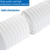 5.1 Inch Air Conditioner Exhaust Hose Anti-Clockwise Thread Portable AC