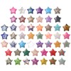 50 PCS Star Shaped Natural Crystal Stones 0.8inch for Meditation
