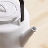 Durable Small Kaolin Ceramic Teapot (27 oz) - Heat Resistant