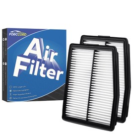 Forccord 2-Pack Engine Air Filter (Hybrid Only) Fits for 2023-21 Kia Sorento, 2023 Sportage, 2023-22 Hyundai Tucson, 2023-20 Sonata, 2023-21 Santa Fe Air Filter Replacement 28113L5100 Car Accessories