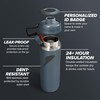 Gatorade 'Overtime' 32oz Stainless Steel Water Bottle, Twist Cap, Royal