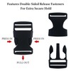JRSHIRLEYLTD Pack of 11 Buckles for 25 mm Wide Webbings,