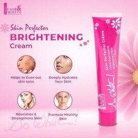 Fair and White So White Perfector Cream  1.7 fl oz  50ml  Skin Brightening Face Cream- Formulated for Moisturizing and Nourishing Skin                