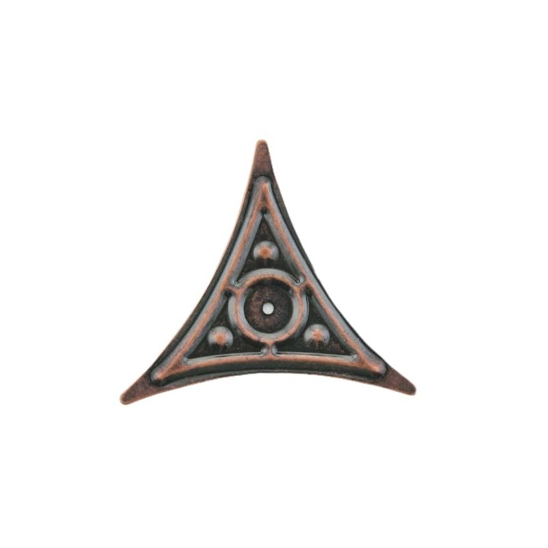 ANTIQUE COPPER DECORATIVE BRASS STAIR DUST CORNER