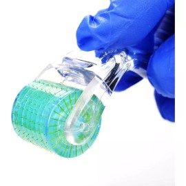 DRS Titanio Derma Roller 1.5mm Agujas Individuales Colageno Cuerpo Barba