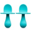 Grabease Set De 2 Mini Cucharitas De Silicon Para Bebes