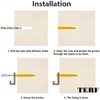 TERF® Premium Quality Yellow Wall Plugs - 5mm x 25mm