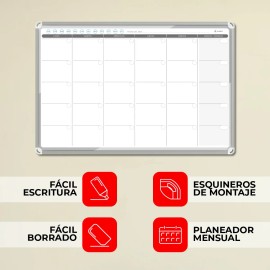 Pizarrón Alfra Planeador Mensual Master Board 60x90