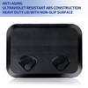 smartmarine Marine Deck Access Hatch 17.3“×12.4 Black Rectangle Boat Hatch