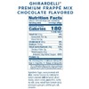 Ghirardelli Chocolate Frappe Classico, Double Chocolate, 10-Pound Box