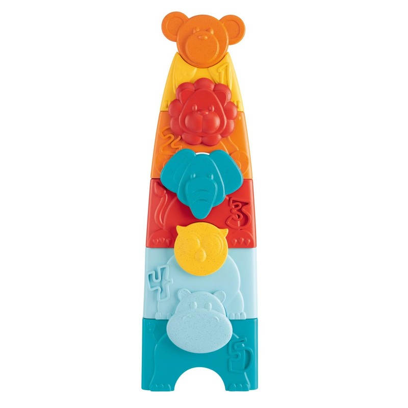 Chicco Eco+ Animal Tower, Stackable Tower and Stacking Moulds, 5