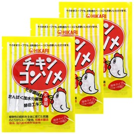 Hikari Food Chicken Consomme (0.4 oz (10 g) x 8 bags x 3 bag set