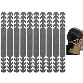 Sanfly Anti-tightening Mask 10pcs/set Strap Extender Mask Holder Hook Ear Strap Adjustable Mask Non-slip Relieve Pressure and Pain