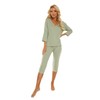 Selente Sweet Dreams Modern Pyjamas (Made in EU), Pistachio capri