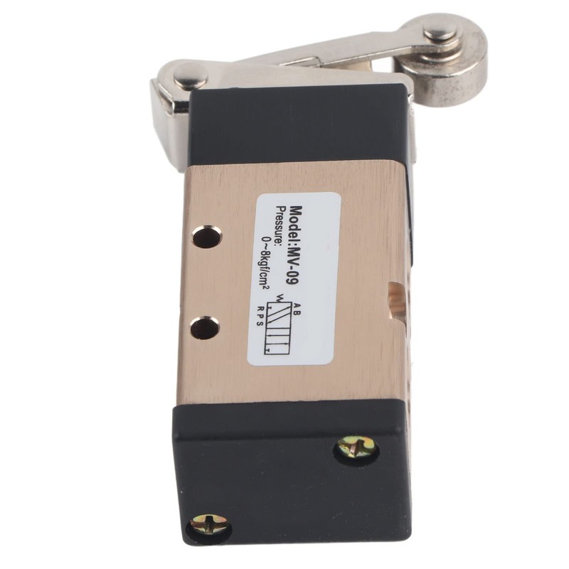 MV-09 Pneumatic Reversing Valve, 2 Positions, 5 Way Roller Lever,