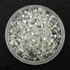 Miyuki Round Seed Bead Size 6/0 20g-Tube Silver Lined Crystal