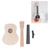 24 Inch DIY Ukulele Kit Handmade Guitar Build Kit Wooden
