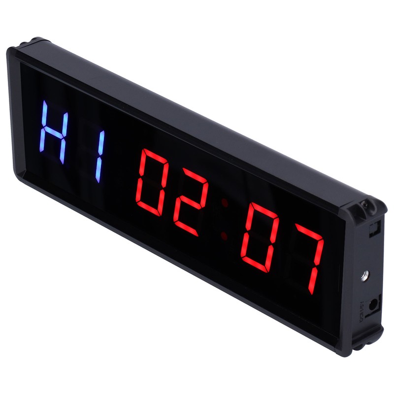 Interval Timer 1.5in LED Digital Display Count Down/Up Clock with
