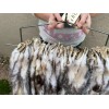 Dakotaline Soft Tanned Opossum, Pelt, Hide, Good Fur - 24"