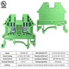 ICI Dinkle Assembly DK2.5N-GN 10 Gang Box Connector DIN Rail