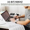 XTUGA Interfaz de audio USB para PC, interfaz para grabación