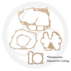 Nippon Machines Honda XL250R XR250L XR250R 85-95 Engine Clutch Alternator Cover Gasket Set Kit