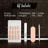 Ardell Nail Addict - Juego de uñas artificiales, latte